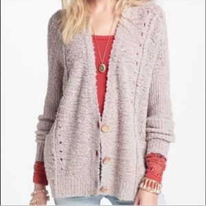 Free People Fall Friend Oversized Cardi